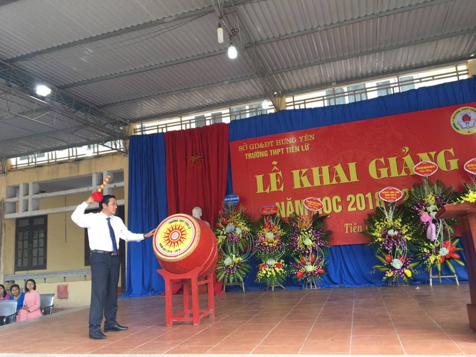   Trường THPT Tiên Lữ: Khai giảng năm học 2018 -2019