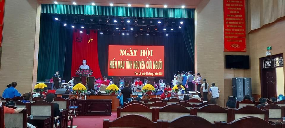   Tiên Lữ Tổ chức ngày hội hiến máu tình nguyện đợt 1 năm 2022