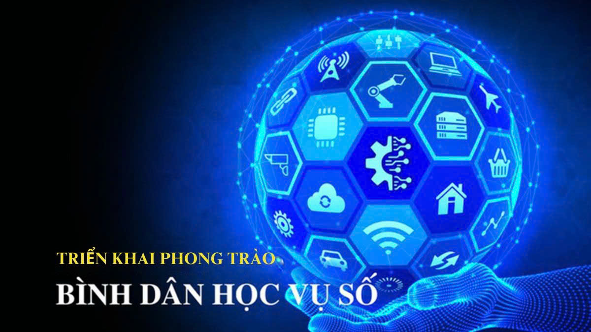 UBND xã Tiên Lữ triển khai Kế hoạch thực hiện phong trào “Bình dân học vụ số” trên địa bàn xã.