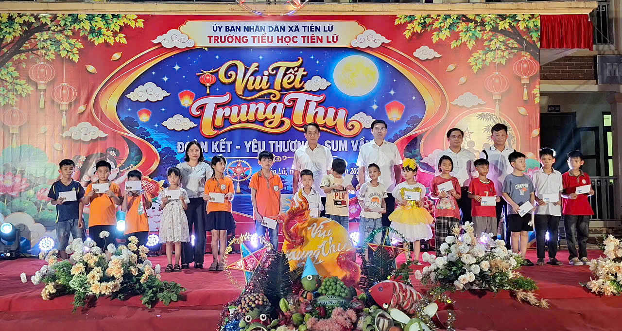 Xã Tiên Lữ tổ chức “Vui Tết Trung thu” năm 2026.