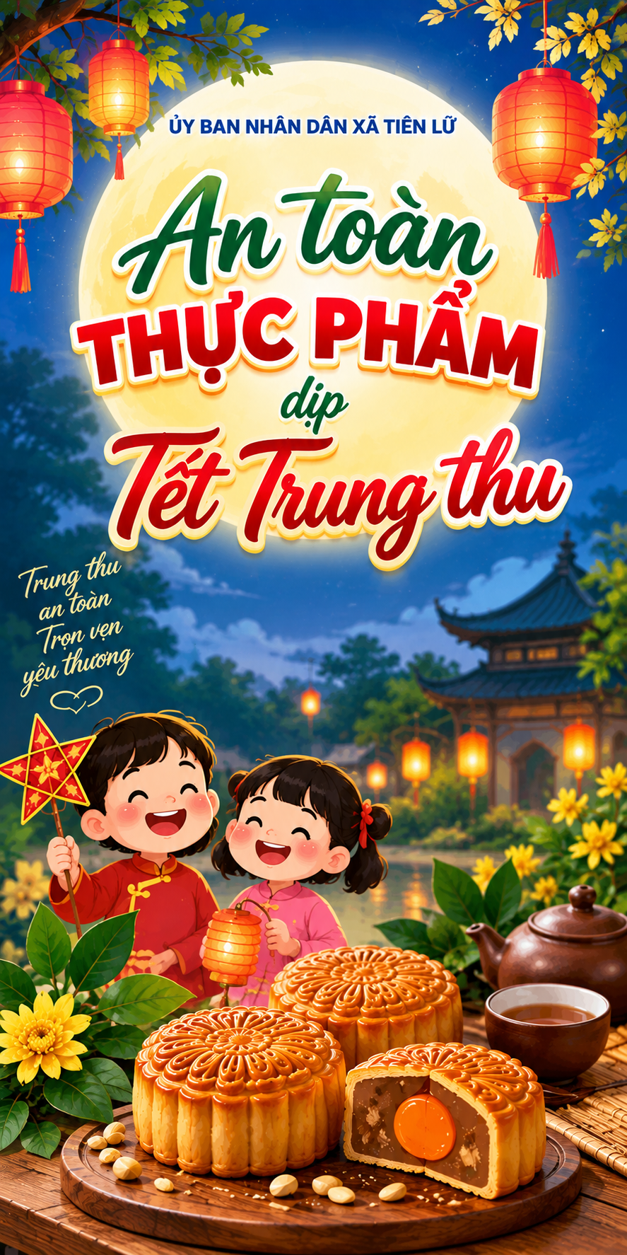 TUYÊN TRUYỀN ĐẢM BẢO AN TOÀN THỰC PHẨM DỊP TẾT TRUNG THU