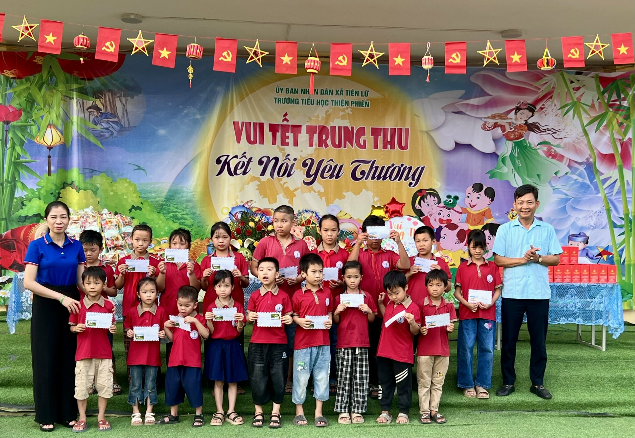 TRƯỜNG TIỂU HỌC THIỆN PHIẾN TỔ CHỨC “VUI TẾT TRUNG THU – KẾT NỐI YÊU THƯƠNG.