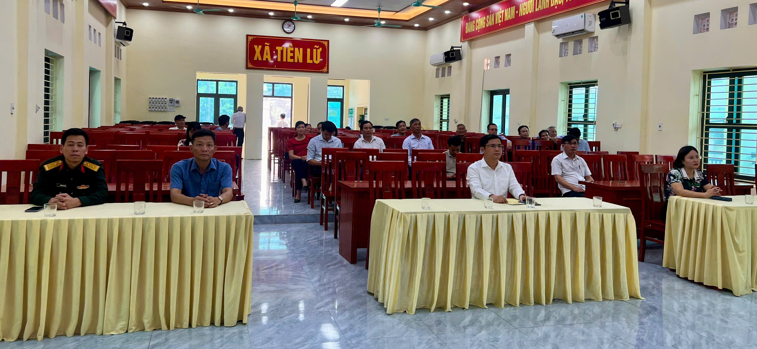 XÃ TIÊN LỮ THAM DỰ HỘI NGHỊ TOÀN QUỐC TỔNG KẾT CÔNG TÁC BẦU CỬ ĐẠI BIỂU QUỐC HỘI KHÓA XVI VÀ ĐẠI BIỂU HĐND CÁC CẤP NHIỆM KỲ 2026 - 2031