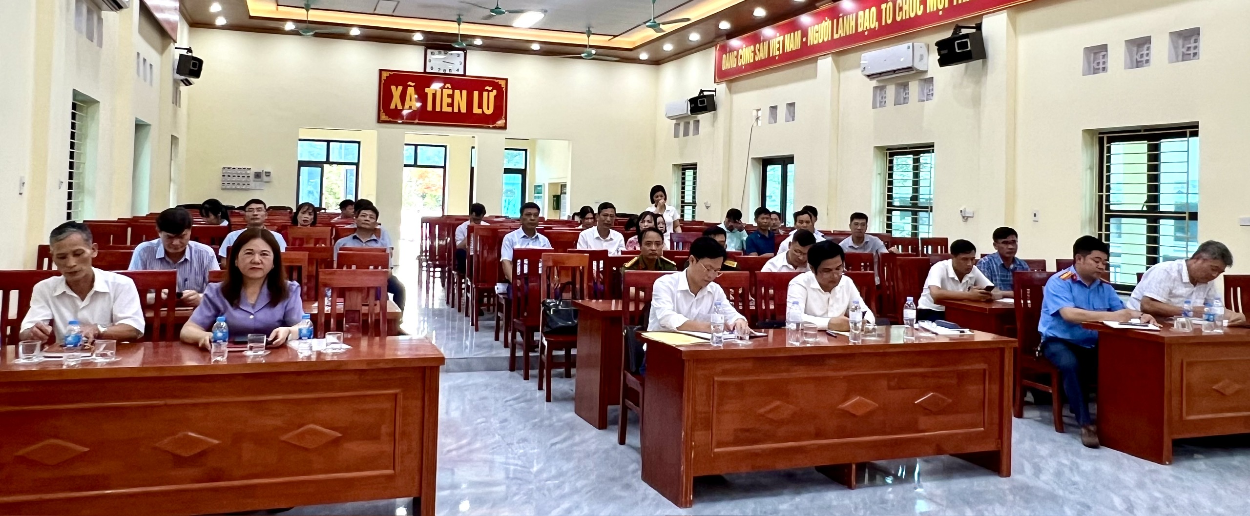 Xã Tiên Lữ triển khai kế hoạch phòng, chống thiên tai và sản xuất vụ Mùa năm 2026