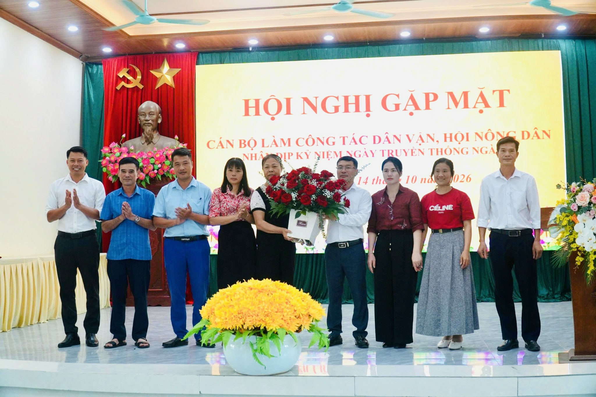 XÃ TIÊN LỮ: KỶ NIỆM 96 NĂM NGÀY TRUYỀN THỐNG CÔNG TÁC DÂN VẬN CỦA ĐẢNG VÀ NGÀY THÀNH LẬP HỘI NÔNG DÂN VIỆT NAM